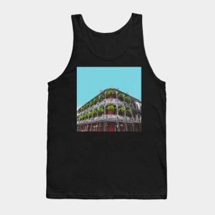 Hanging Baskets of Royal Street, NOLA Tank Top